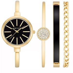 NWT Anne Klein Watch and Bracelet Set